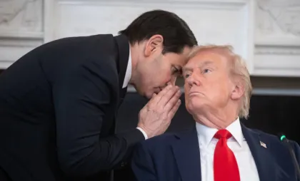 Marco Rubio și Donald Trump Marco Rubio și Donald Trump