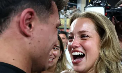 Margarida Corceiro și Lando Norris Margarida Corceiro și Lando Norris