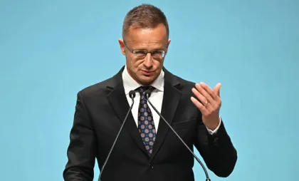 Ministrul de Externe al Ungariei, Peter Szijjarto Ministrul de Externe al Ungariei, Peter Szijjarto