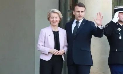 Macron și Ursula Macron și Ursula