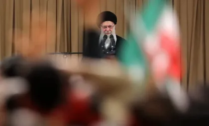 Liderul suprem al Iranului, ayatollahul Ali Khamenei Liderul suprem al Iranului, ayatollahul Ali Khamenei