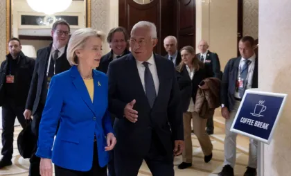 Ursula von der Leyen și Antonio Costa Ursula von der Leyen și Antonio Costa