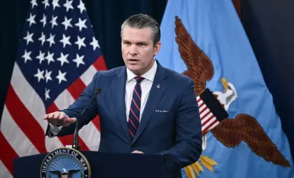 Secretarul american al Apărării Pete Hegseth