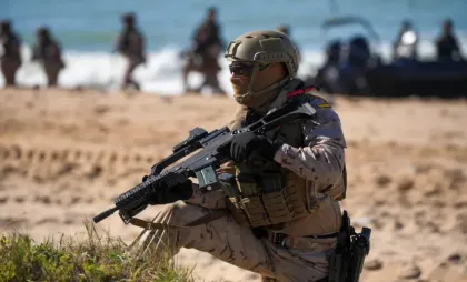 exercițiul militar organizat de Marina Spaniolă exercițiul militar organizat de Marina Spaniolă