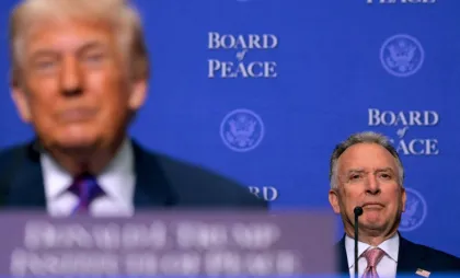 Donald Trump și emisarul special pentru Orientul Mijlociu, Steve Witkoff Donald Trump și emisarul special pentru Orientul Mijlociu, Steve Witkoff