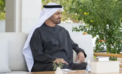 Președintele Emiratelor Arabe Unite, șeicul Mohamed bin Zayed Al Nahyan Președintele Emiratelor Arabe Unite, șeicul Mohamed bin Zayed Al Nahyan