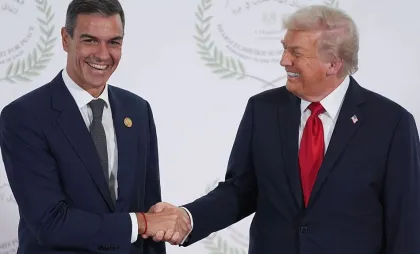 Premierul Spaniei și Donald Trum