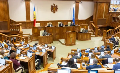 Ședință a Parlamentului 