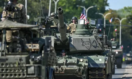 Tancuri americane M1 Abrams Tancuri americane M1 Abrams