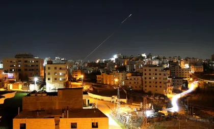 Rachete lansate din Iran către Israel 