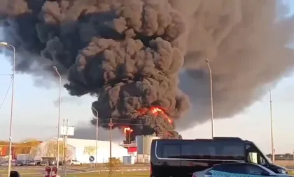 Incendiu în Arad Incendiu în Arad