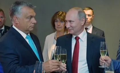 Viktor Orban și Vladimir Putin Viktor Orban și Vladimir Putin