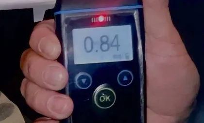 Nivelul de alcool în aerul expirat Nivelul de alcool în aerul expirat