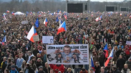 Protest Praga