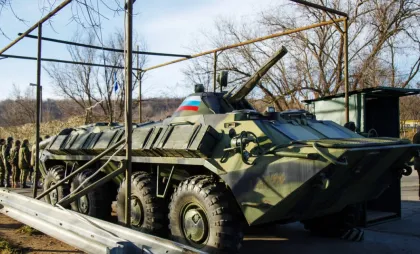 Trupe ruse în stânga Nistrului