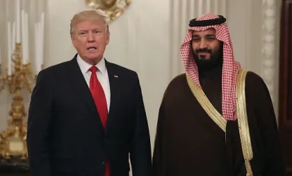 Donald Trump și Mohammed bin Salman Donald Trump și Mohammed bin Salman