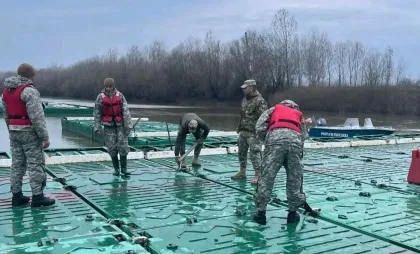 Geniștii militari au intervenit la PTF Leova–Bumbăta Geniștii militari au intervenit la PTF Leova–Bumbăta