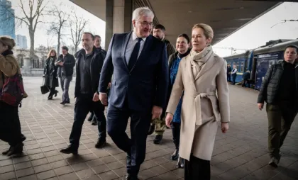 Kaja Kallas a ajuns în Ucraina Kaja Kallas a ajuns în Ucraina