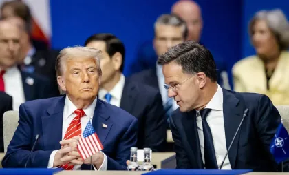 Donald Trump și Mark Rutte