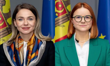 Rodica Crudu și Cristina Cerevate