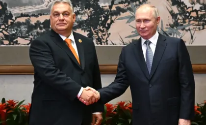 Viktor Orban și Vladimir Putin Viktor Orban și Vladimir Putin