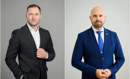 Vladimir Bolea și Gheorghe Hajder Vladimir Bolea și Gheorghe Hajder