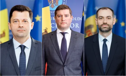 Sergiu Mihov, Igor Moldovan și Victor Lăpușneanu Sergiu Mihov, Igor Moldovan și Victor Lăpușneanu