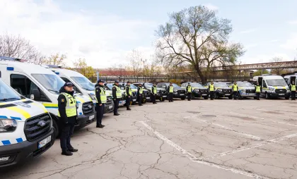 Poliția a primit vehicule noi Poliția a primit vehicule noi