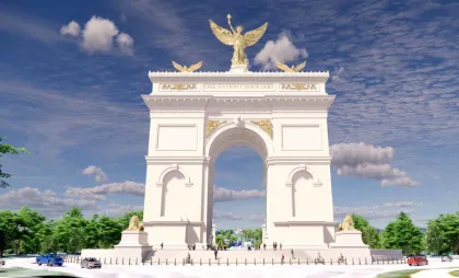 Trump va ridica la Washington cel mai mare arc de triumf din lume