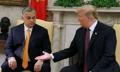 Donald Trump și Viktor Orban