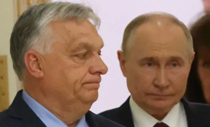 Viktor Orban și Vladimir Putin Viktor Orban și Vladimir Putin