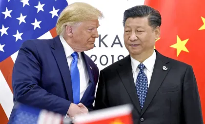 Donald Trump și Xi Jinping Donald Trump și Xi Jinping