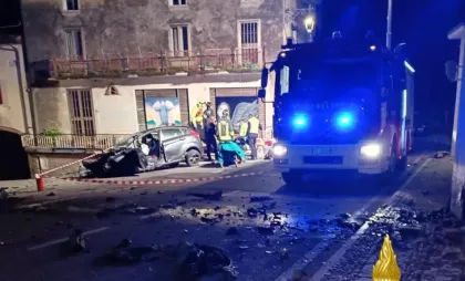 Imagini de la locul tragediei