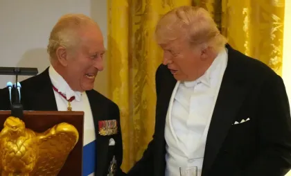 Regele Charles și Donald Trump Regele Charles și Donald Trump