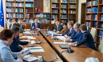 Discuții la ministerul de reintegrare