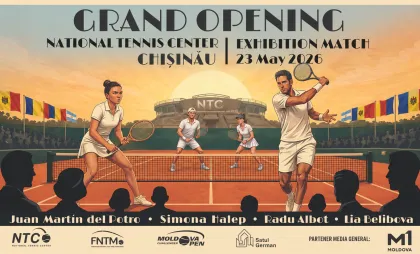 Simona Halep și Juan Martín del Potro Simona Halep și Juan Martín del Potro