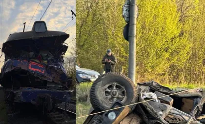 Accident feroviar în Ucraina Accident feroviar în Ucraina