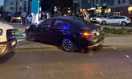 Accident în capitală Accident în capitală