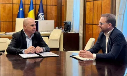 Ilie Bolojan și Dominic Fritz Ilie Bolojan și Dominic Fritz