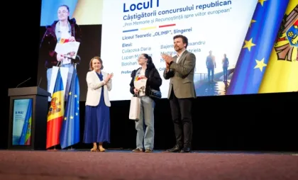 Elev premiat cu locul 1 Elev premiat cu locul 1