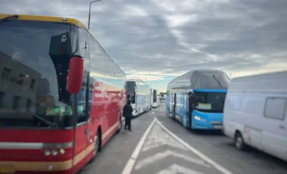 Trafic intens la Leușeni Trafic intens la Leușeni