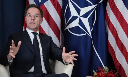 Secretarul general al NATO, Mark Rutte