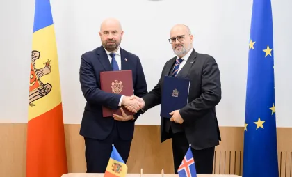 Republica Moldova și Islanda au semnat, în premieră, un Acord Republica Moldova și Islanda au semnat, în premieră, un Acord