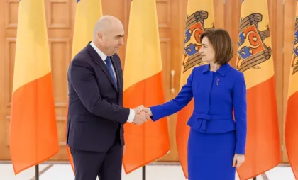 Ilie Bolojan și Maia Sandu Ilie Bolojan și Maia Sandu