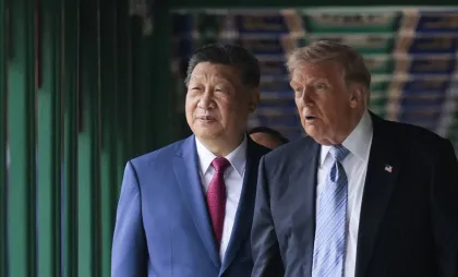 Donald Trump și Xi Jinping