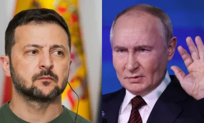 Zelenski și Putin Zelenski și Putin