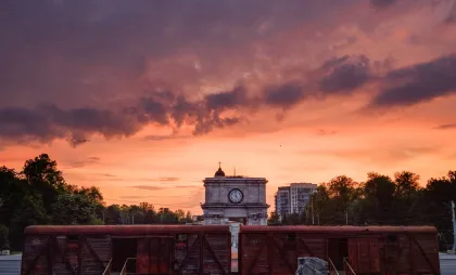 Expoziția de vagoane