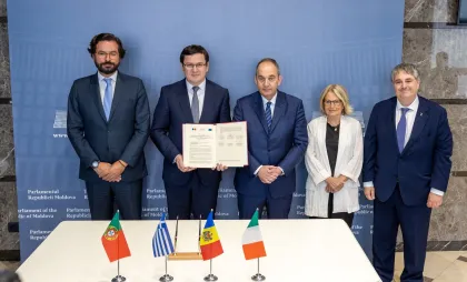 Italia, Grecia și Portugalia semnează o declarație comună Italia, Grecia și Portugalia semnează o declarație comună