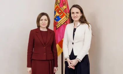 Maia Sandu și Oana Țoiu Maia Sandu și Oana Țoiu