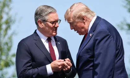 Donald Trump și Keir Starmer Donald Trump și Keir Starmer